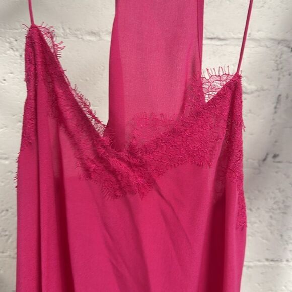 Cami NYC Tank - Pink Lace Spaghetti Strap Top - NEVER WORN - Size Small - Picture 3 of 4